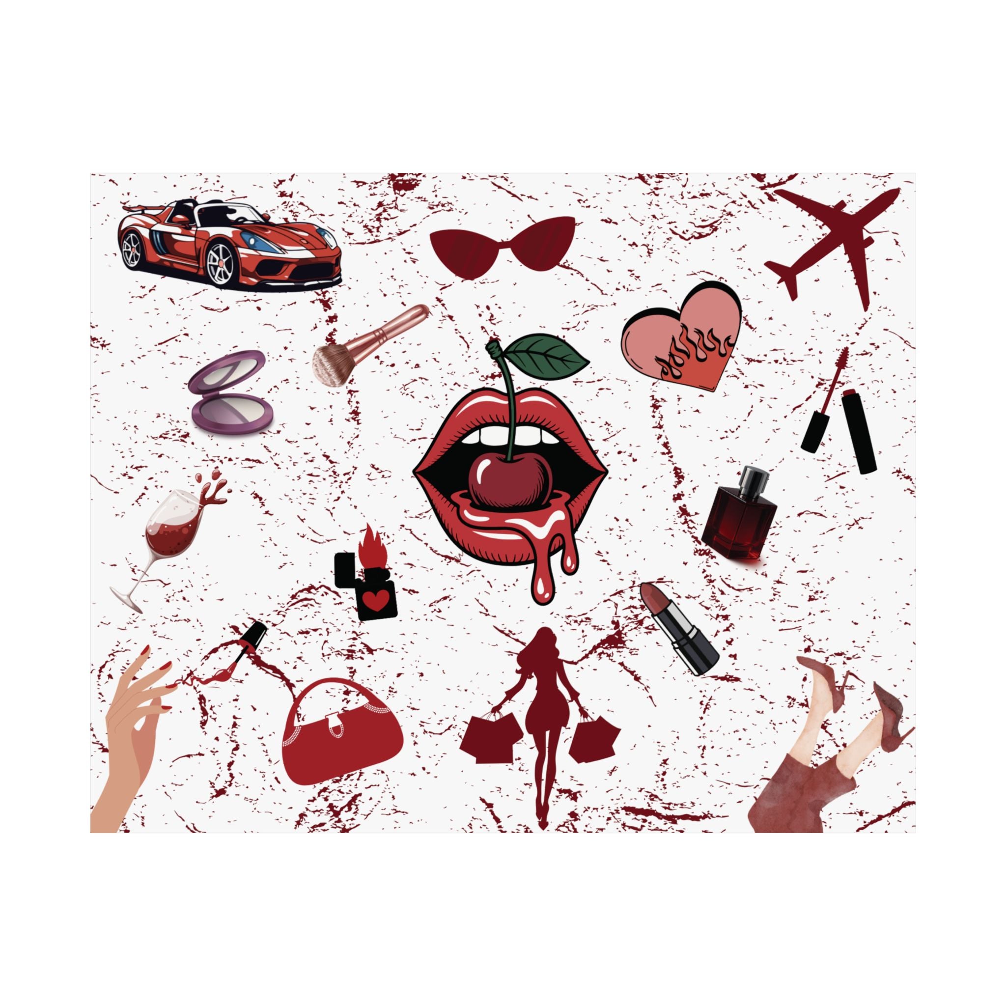 Baddie Wall Poster, Glam Room Décor