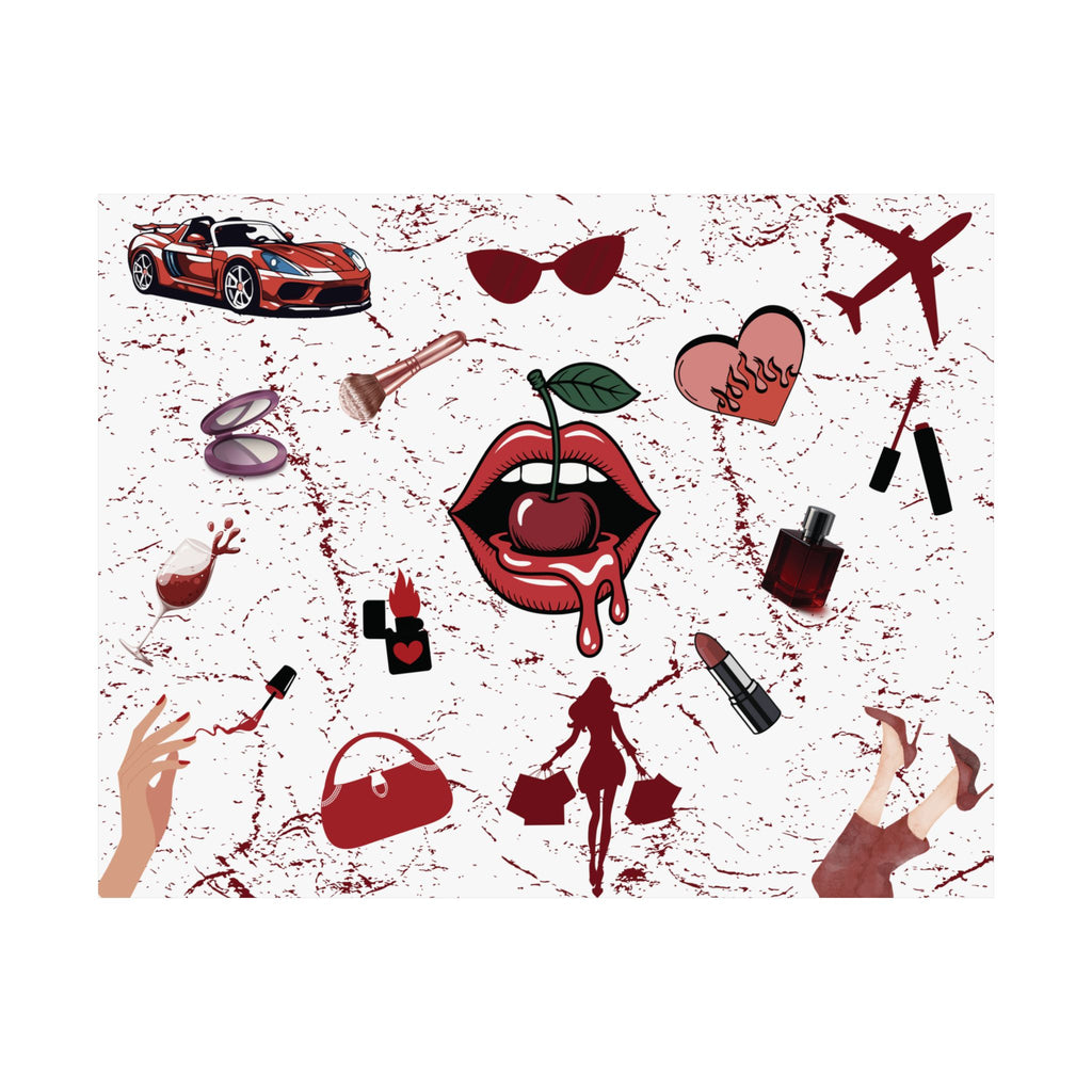 Baddie Wall Poster, Glam Room Décor